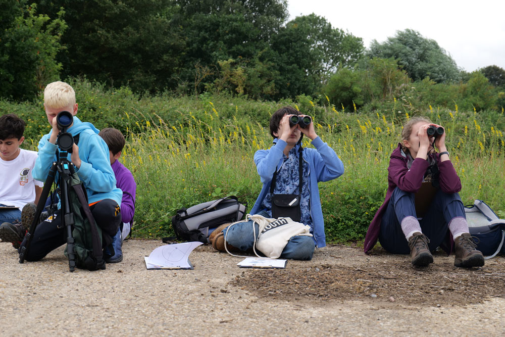 England Bird Camp 2023 particpants.