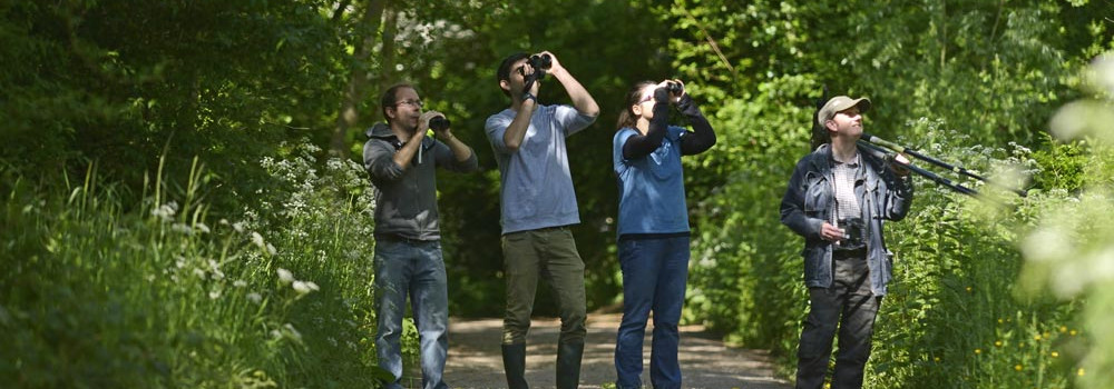 Volunteer surveyors. Photograph by David Tipling