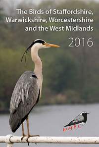 The Birds of Staffordshire, Warwickshire, Worcestershire and the West Midlands 2016 cover