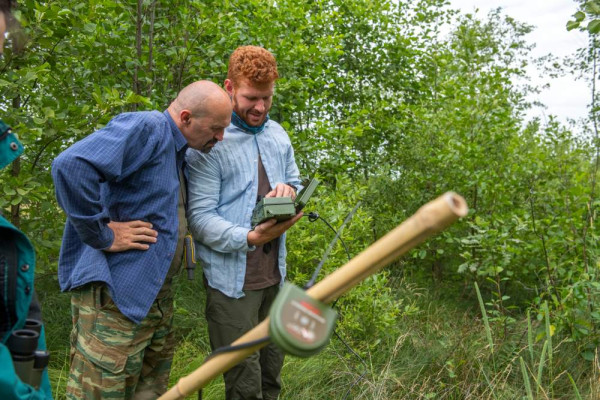 Acoustic Monitoring in Polesia. © Daniel Rosengren / Frankfurt Zoological Society