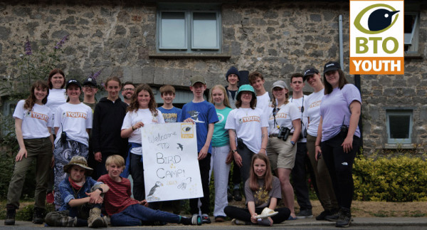 BTO Youth Bird Camp Wales. Alicia Hayden