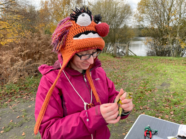 In addition to her work on her Communications project, Fionnuala was able to take part in activities such as ringing. 