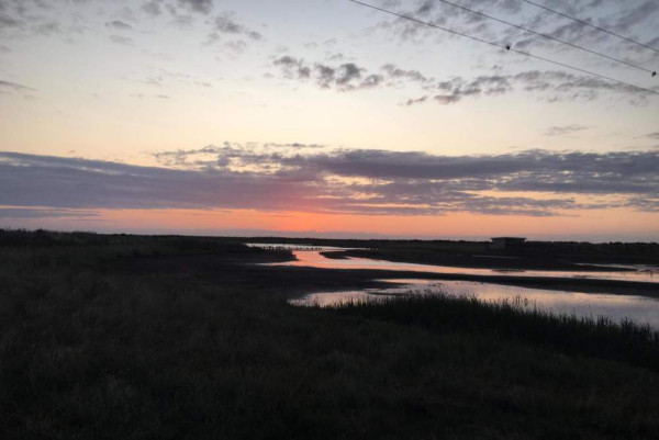 Sunset at Kilnsea. Alfie Bloor