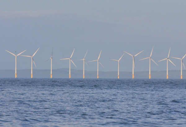 Offshore wind farm.