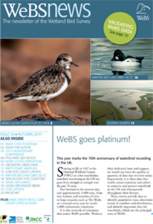 WeBS News 33 - Autumn 2017 cover