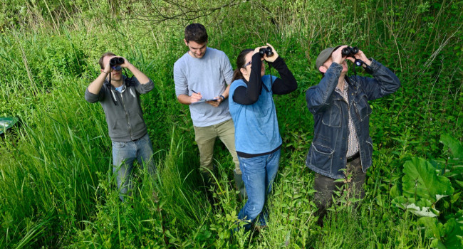 BTO survey volunteers, David Tipling