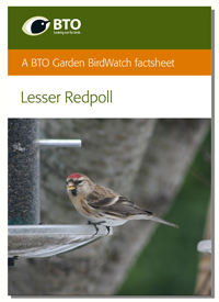 A BTO Garden BirdWatch leaflet