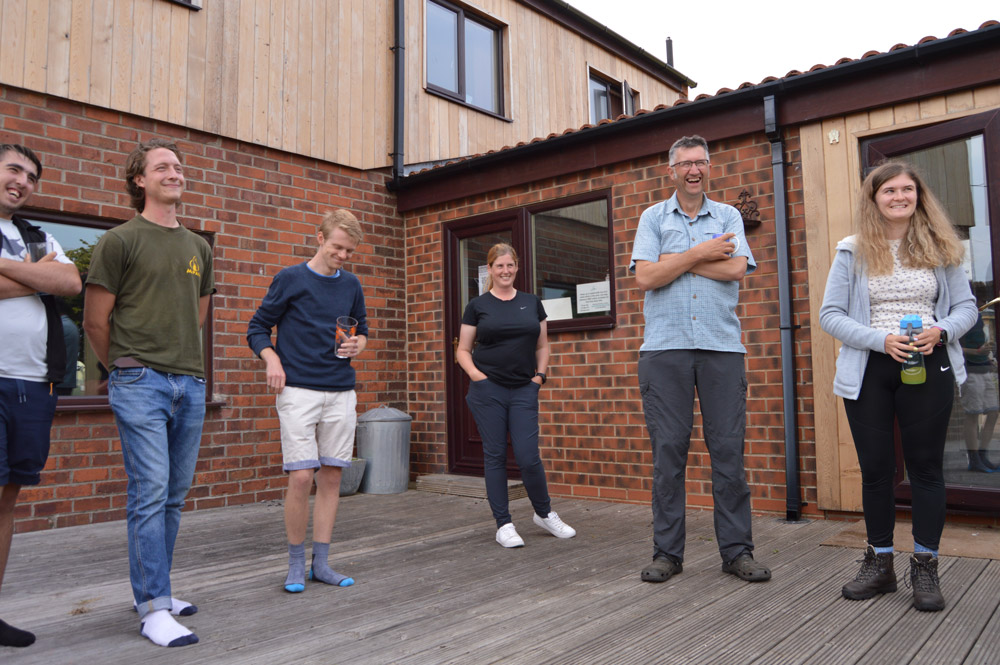 Attendees at the Young Leaders Course. BTO